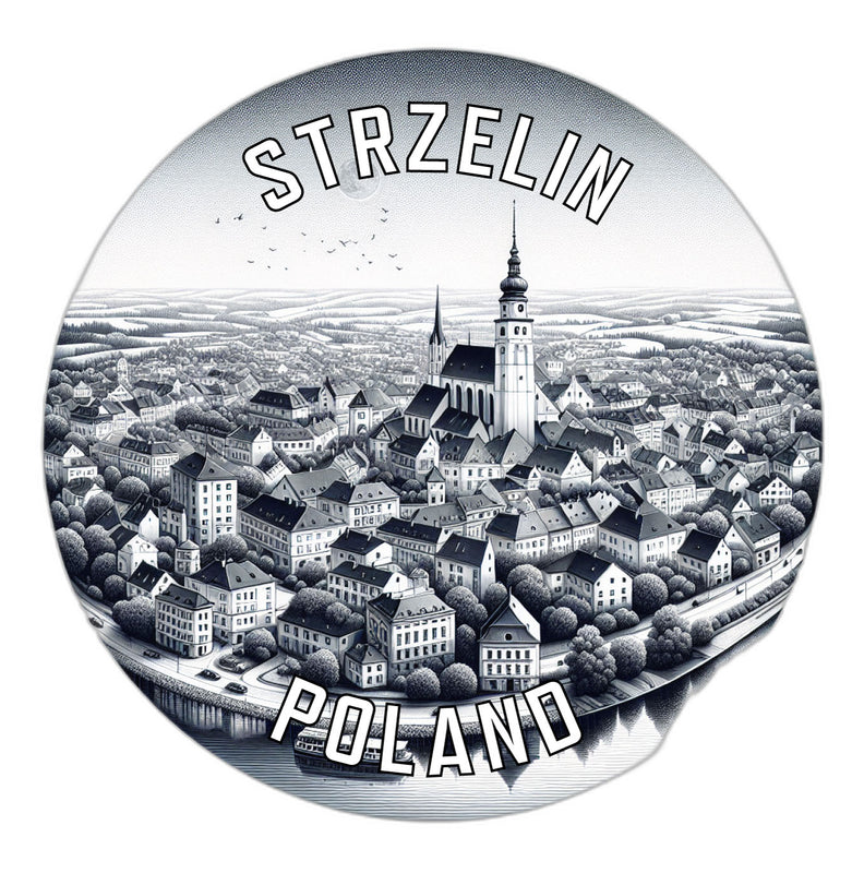 Strzelin Poland Souvenir Vinyl Decal Sticker 6-Inch