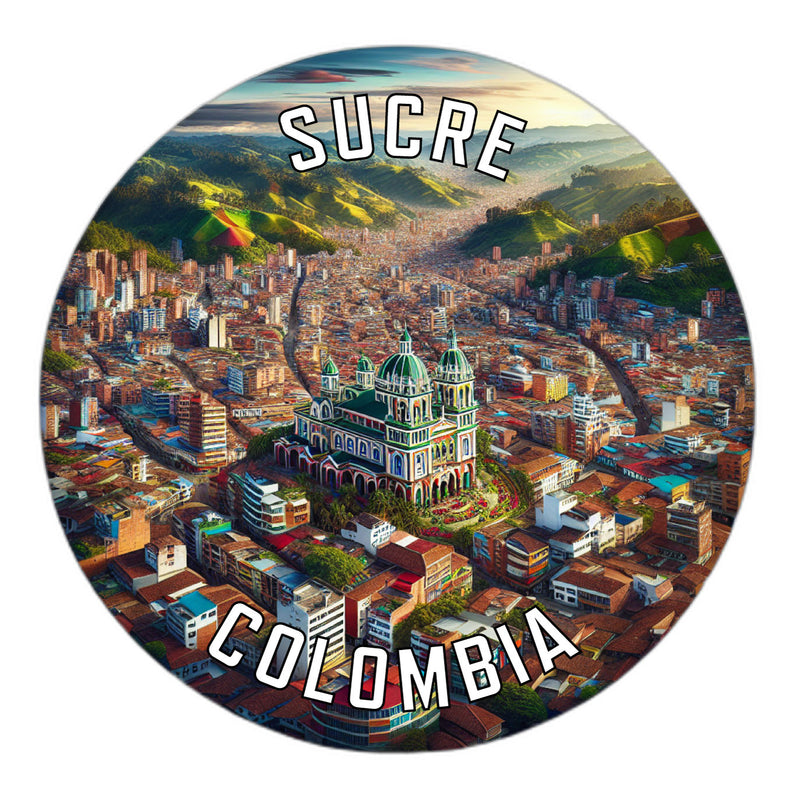 Sucre Colombia Souvenir Vinyl Decal Sticker 2-Inch