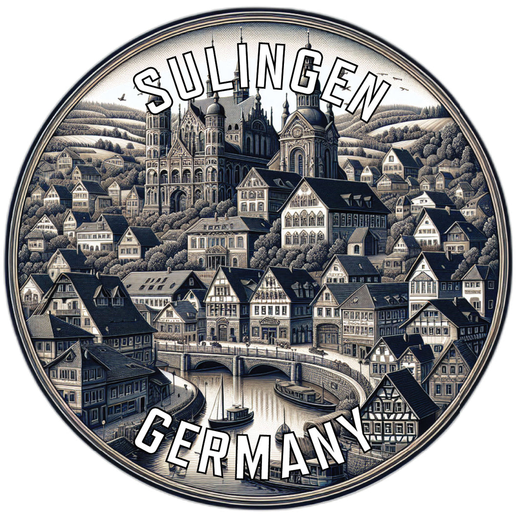 Sulingen Germany Souvenir Vinyl Decal Sticker 2-Inch