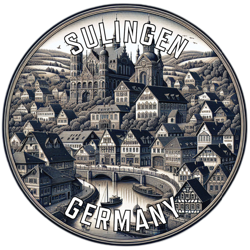 Sulingen Germany Souvenir Vinyl Decal Sticker 2-Inch