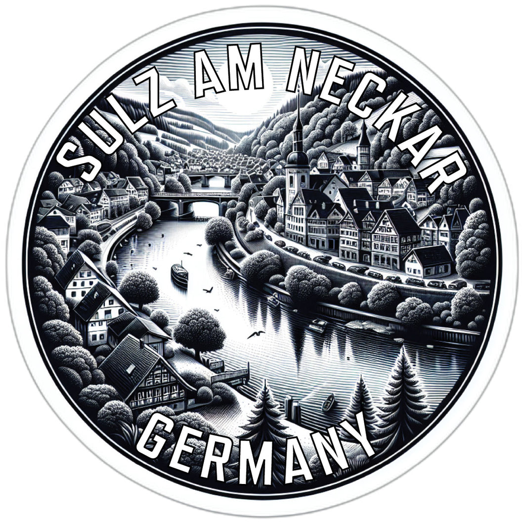 Sulz am Neckar Germany Souvenir Vinyl Decal Sticker 2-Inch