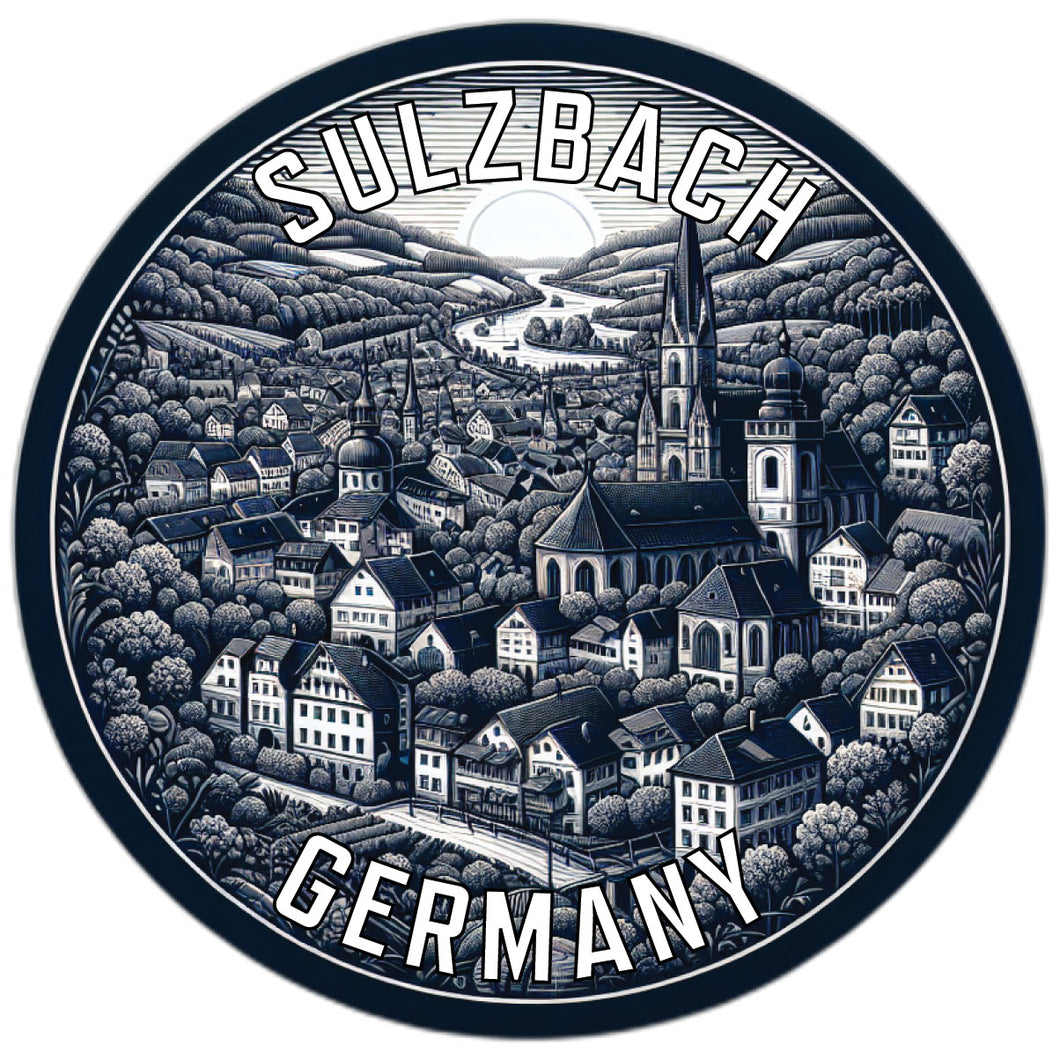 Sulzbach Germany Souvenir Vinyl Decal Sticker 6-Inch