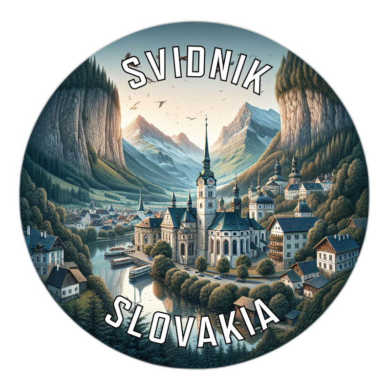 Svidnik Slovakia Souvenir Vinyl Decal Sticker 6-Inch