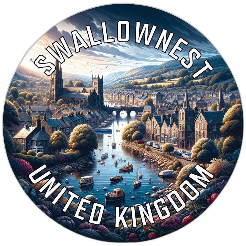 Swallownest United Kingdom Souvenir Vinyl Decal Sticker 2-Inch