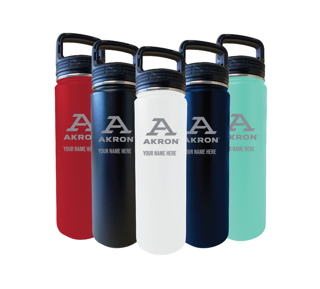 Akron Zips 32oz Signature Series Steel Tumbler - Engraved with Personalized Text