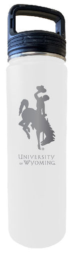 University of Wyoming 24oz Elite Stainless Steel Tumbler - Variety of Team Colors