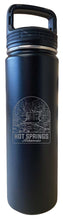 Load image into Gallery viewer, Hot Springs Arkansas Souvenir 32 oz Engraved Insulated Stainless Steel Tumbler Water Bottle with Screw on Lid
