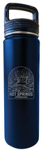 Load image into Gallery viewer, Hot Springs Arkansas Souvenir 32 oz Engraved Insulated Stainless Steel Tumbler Water Bottle with Screw on Lid
