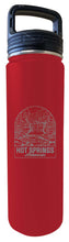 Load image into Gallery viewer, Hot Springs Arkansas Souvenir 32 oz Engraved Insulated Stainless Steel Tumbler Water Bottle with Screw on Lid
