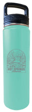Load image into Gallery viewer, Hot Springs Arkansas Souvenir 32 oz Engraved Insulated Stainless Steel Tumbler Water Bottle with Screw on Lid
