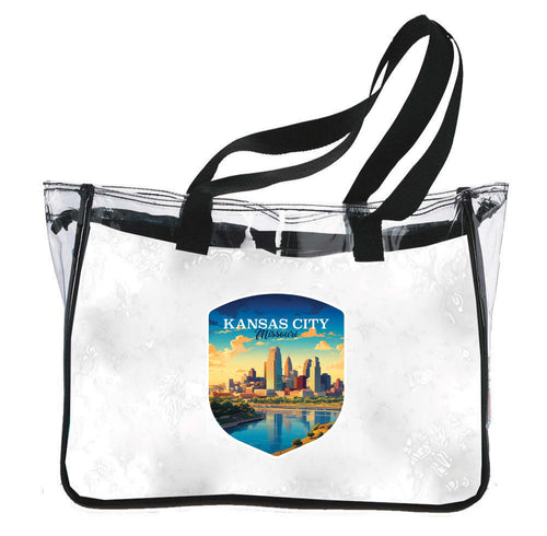 Kansas City Missouri Design A Souvenir Clear Tote Bag