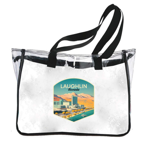 Laughlin Nevada Design A Souvenir Clear Tote Bag