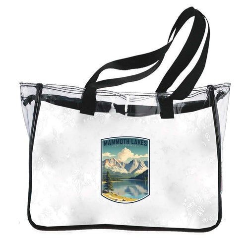 Mammoth Lakes California Design C Souvenir Clear Tote Bag 