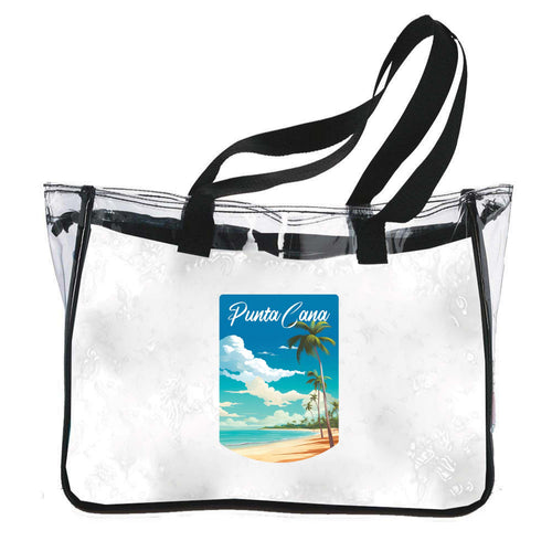 Punta Cana Dominican Republic Design D Souvenir Clear Tote Bag 