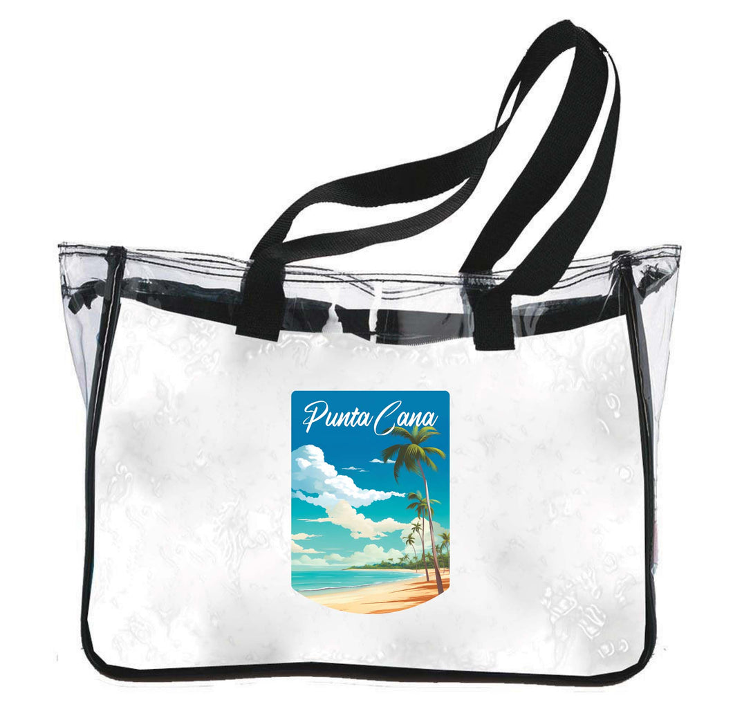 Punta Cana Dominican Republic Design D Souvenir Clear Tote Bag 