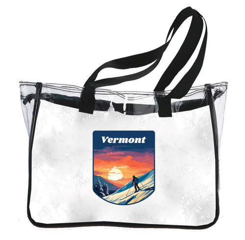 Vermont Design B Souvenir Clear Tote Bag 