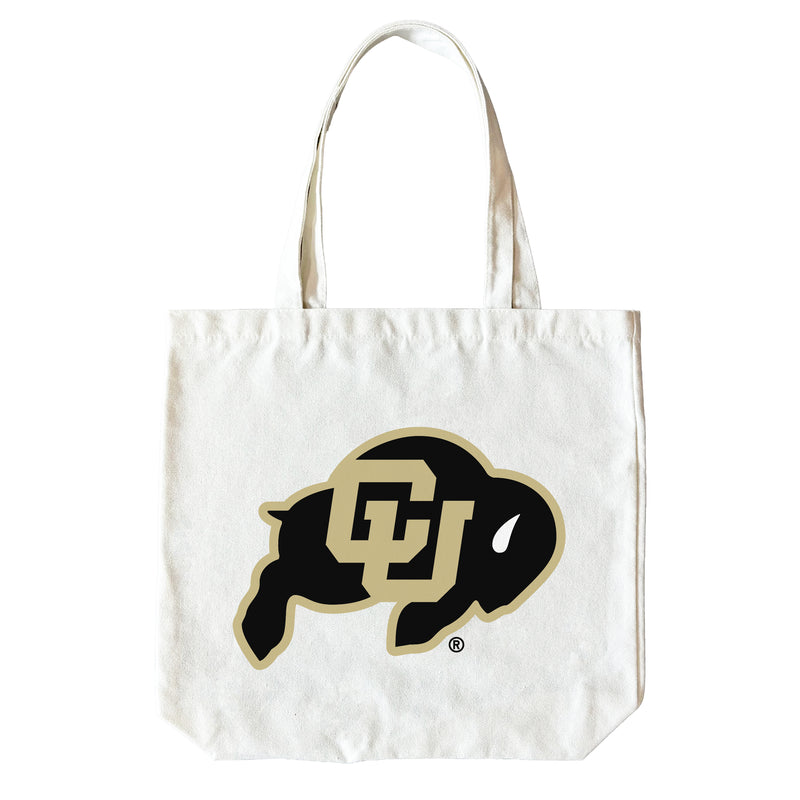 Colorado Buffaloes 15" x 15" Canvas Tote Bag Officially Licensed – Logo or Medley Design Logo