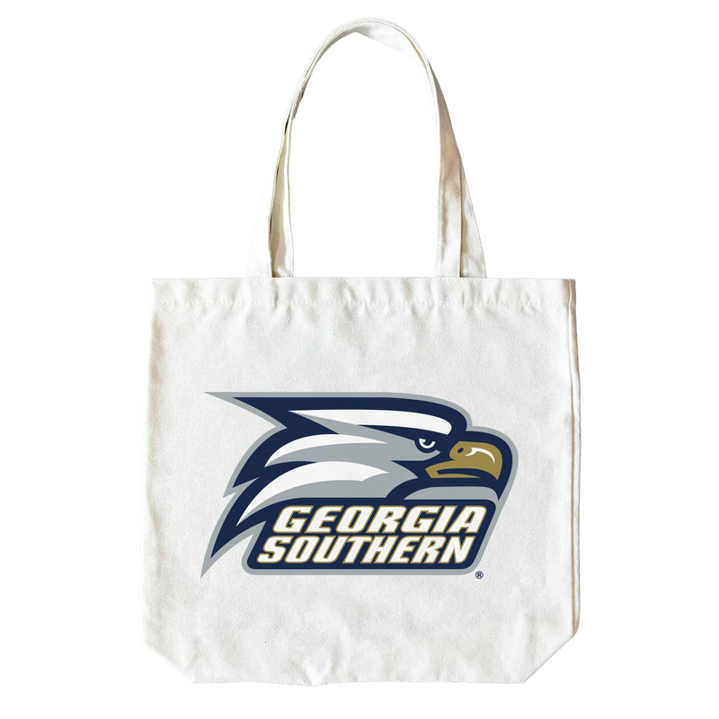 Georgia Southern Eagles 15" x 15" Canvas Tote Bag Officially Licensed – Logo or Medley Design Logo