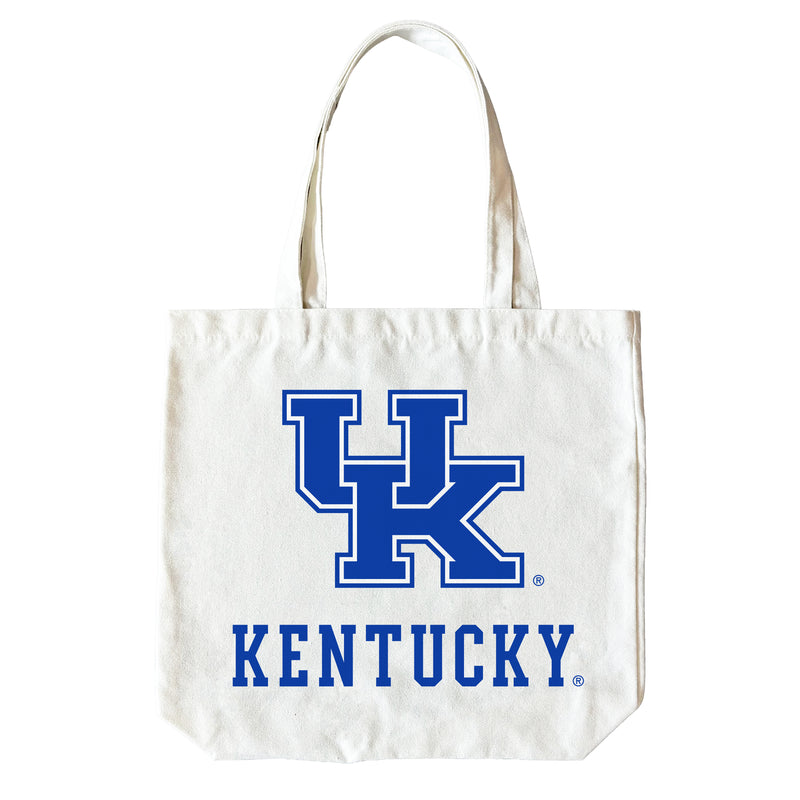 Kentucky Wildcats 15" x 15" Canvas Tote Bag Officially Licensed – Logo or Medley Design Logo
