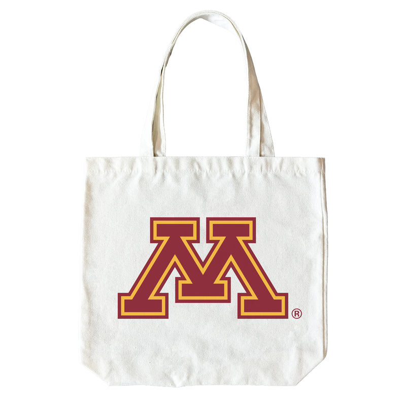Minnesota Gophers 15" x 15" Canvas Tote Bag Officially Licensed – Logo or Medley Design Logo