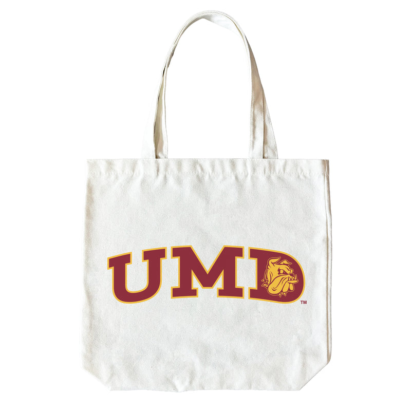 Minnesota Duluth Bulldogs 15" x 15" Canvas Tote Bag Officially Licensed – Logo or Medley Design Logo
