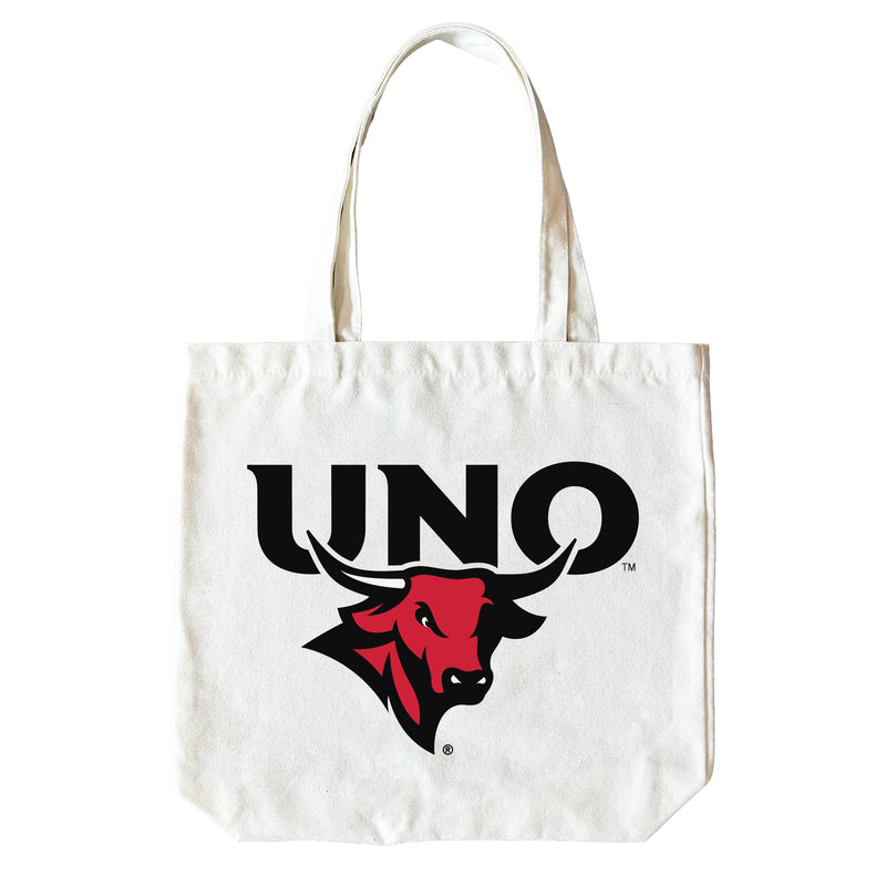 Nebraska at Omaha 15" x 15" Canvas Tote Bag Officially Licensed – Logo or Medley Design Logo
