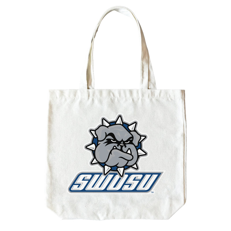 Southwestern Oklahoma State University 15" x 15" Canvas Tote Bag Officially Licensed – Logo or Medley Design Logo