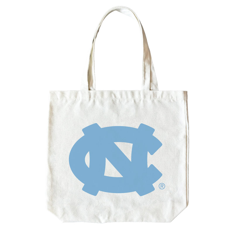 UNC Tar Heels 15" x 15" Canvas Tote Bag Officially Licensed – Logo or Medley Design Logo