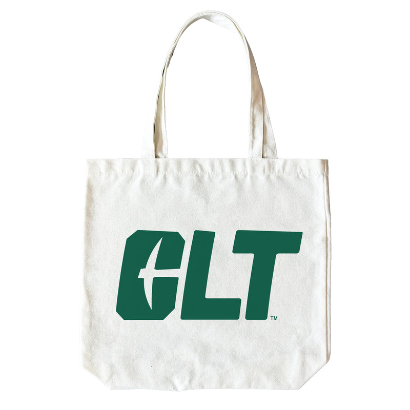 North Carolina Charlotte Forty-Niners 15" x 15" Canvas Tote Bag Officially Licensed – Logo or Medley Design Logo
