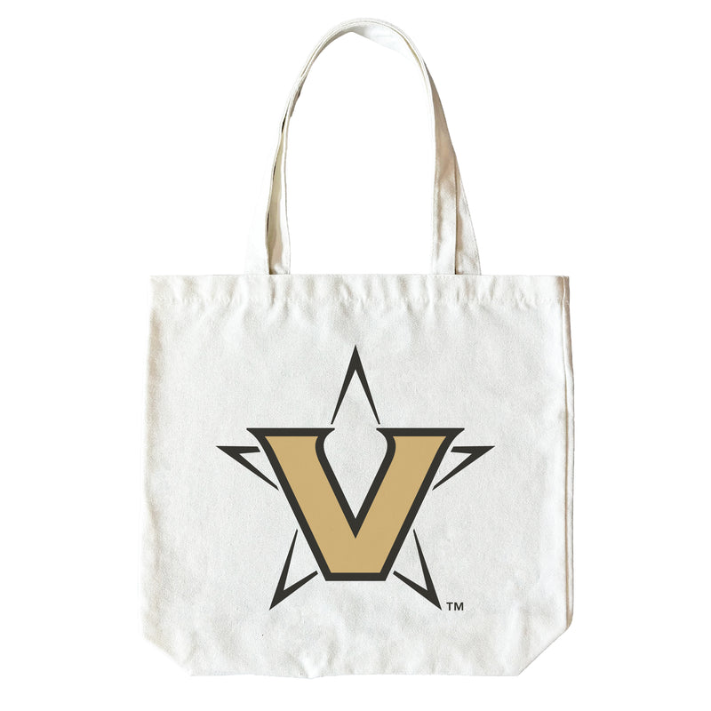 Vanderbilt University 15" x 15" Canvas Tote Bag Officially Licensed – Logo or Medley Design Logo