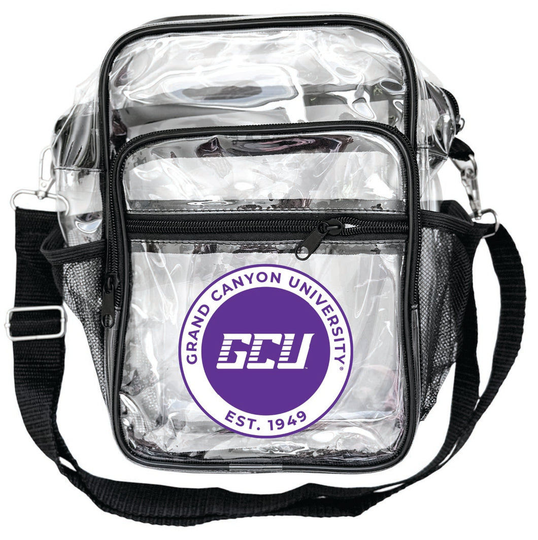 Grand Canyon University Lopes Clear Messenger Crossbody Tote Bag Officially Licensed 