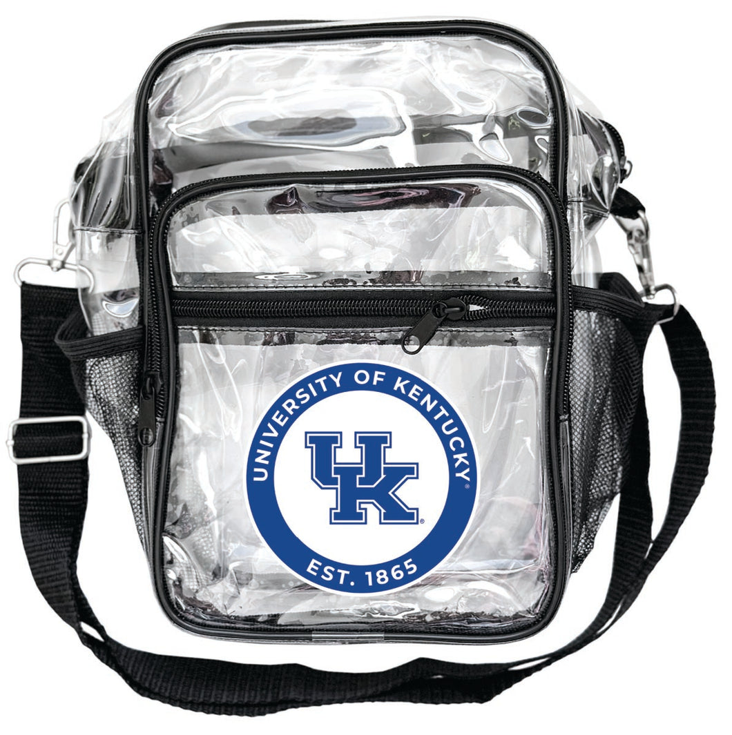 Kentucky Wildcats Clear Messenger Crossbody Tote Bag Officially Licensed 