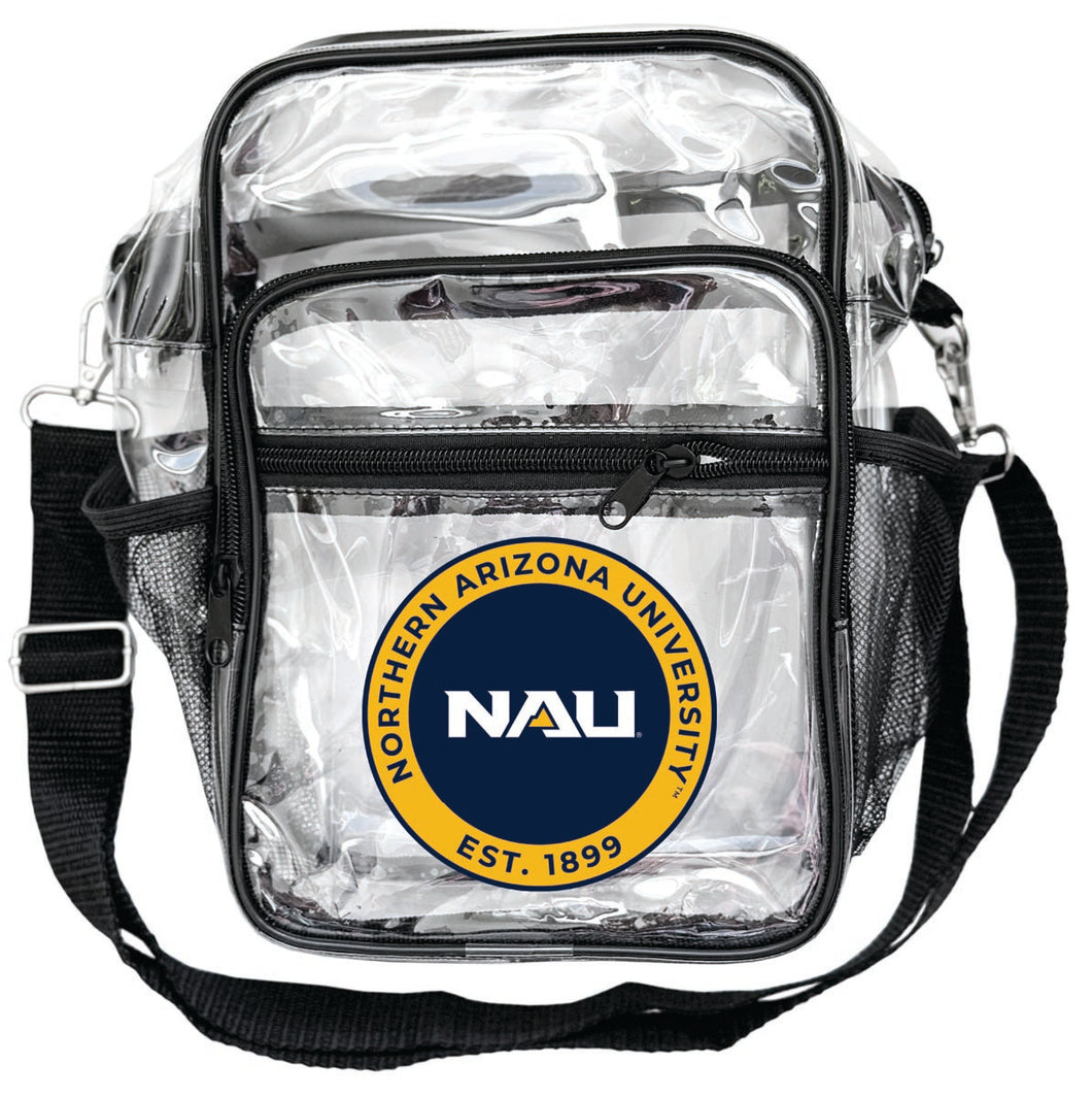 Northern Arizona University Clear Messenger Crossbody Tote Bag Officially Licensed 