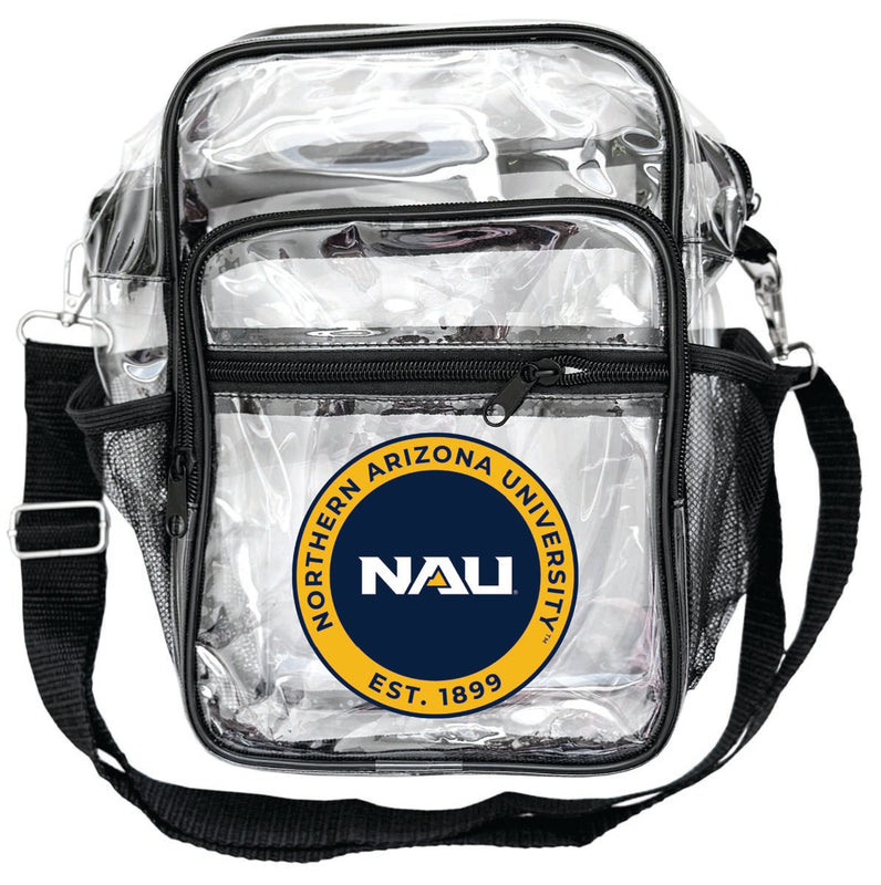 Northern Arizona University Clear Messenger Crossbody Tote Bag Officially Licensed 