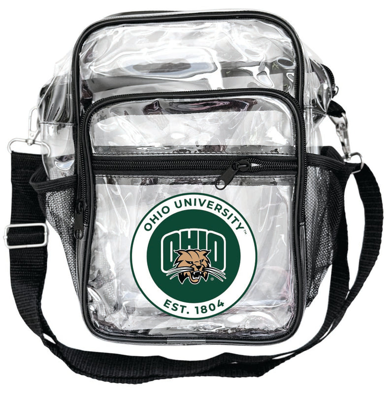 Ohio University Clear Messenger Crossbody Tote Bag Officially Licensed 