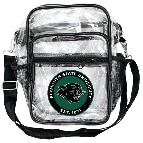 Plymouth State University Clear Messenger Crossbody Tote Bag Officially Licensed 