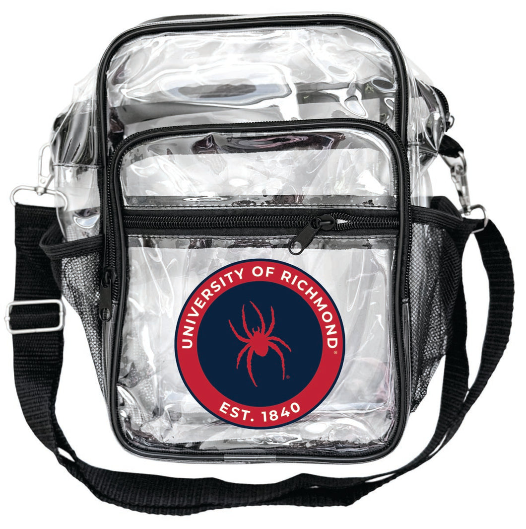 Richmond Spiders Clear Messenger Crossbody Tote Bag Officially Licensed 