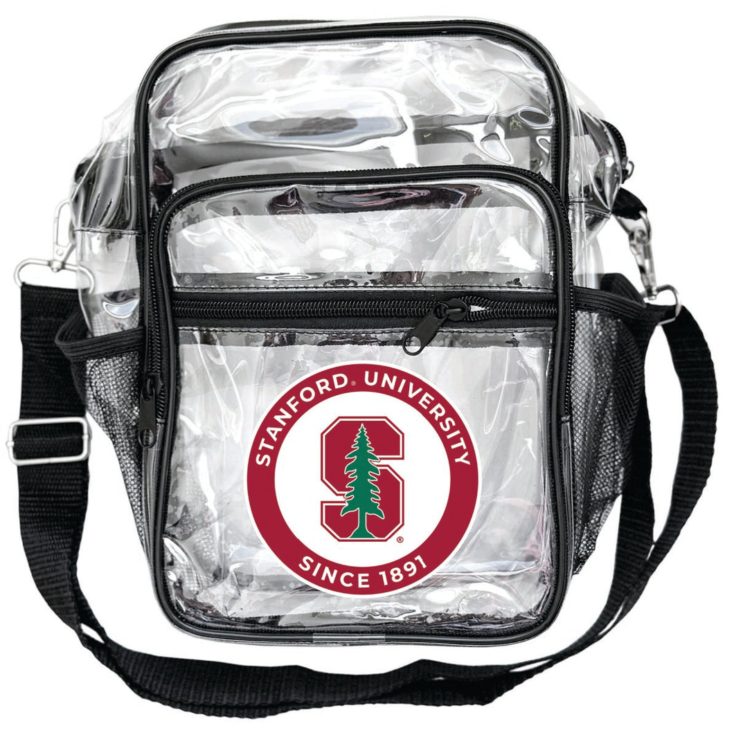 Stanford University Clear Messenger Crossbody Tote Bag Officially Licensed 