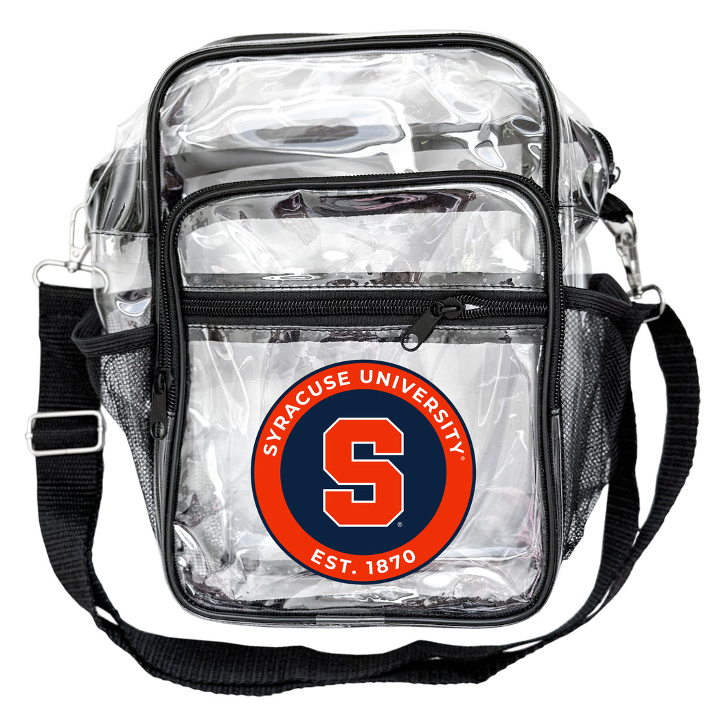 Syracuse Orange Clear Messenger Crossbody Tote Bag Officially Licensed