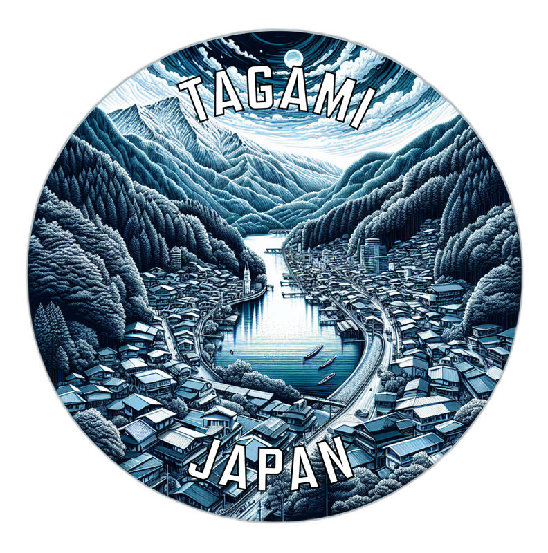 Tagami Japan Souvenir Vinyl Decal Sticker 2-Inch
