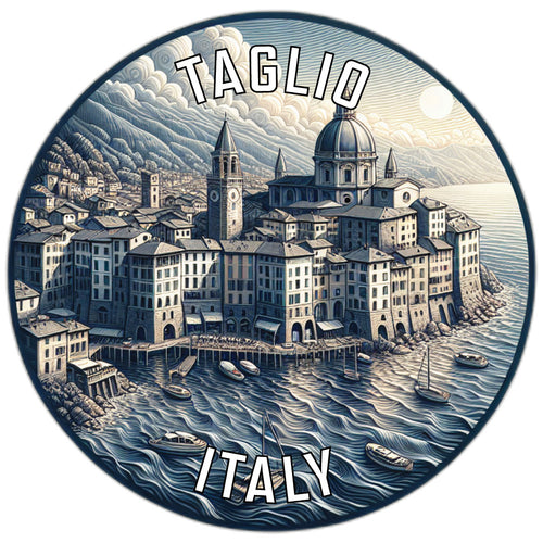Taglio Italy Souvenir Die Cut Flat Magnet 2-Inch