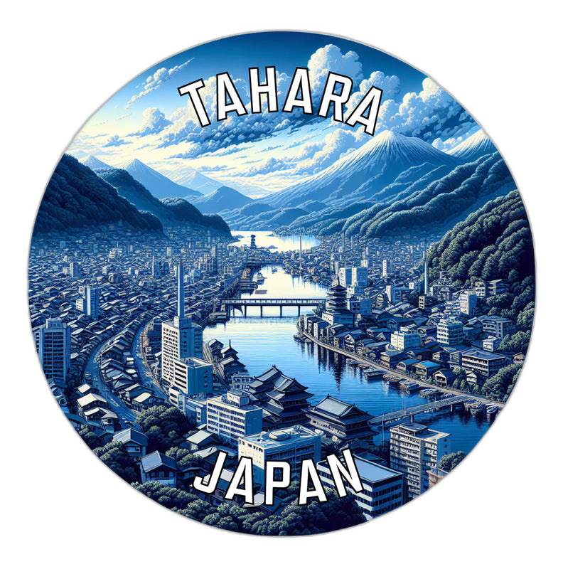 Tahara Japan Souvenir Vinyl Decal Sticker 2-Inch