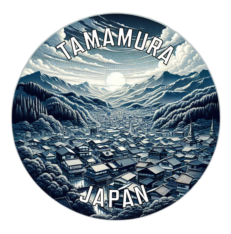 Tamamura Japan Souvenir Vinyl Decal Sticker 6-Inch