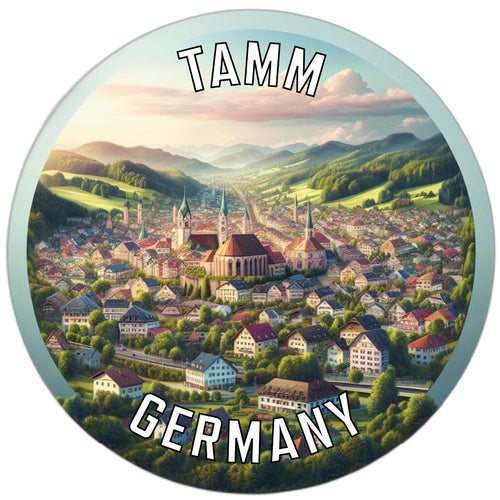 Tamm Germany Souvenir Vinyl Decal Sticker 2-Inch