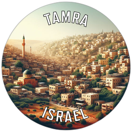 Tamra Israel Souvenir Vinyl Decal Sticker 6-Inch