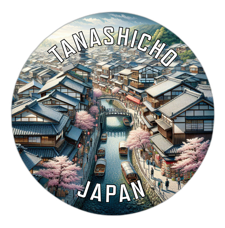 Tanashicho Japan Souvenir Vinyl Decal Sticker 6-Inch