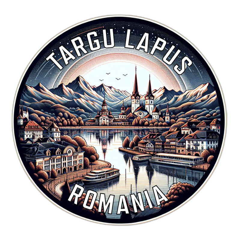 Targu Lapus Romania Souvenir Vinyl Decal Sticker 6-Inch