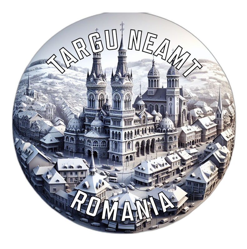 Targu Neamt Romania Souvenir Vinyl Decal Sticker 3-Inch