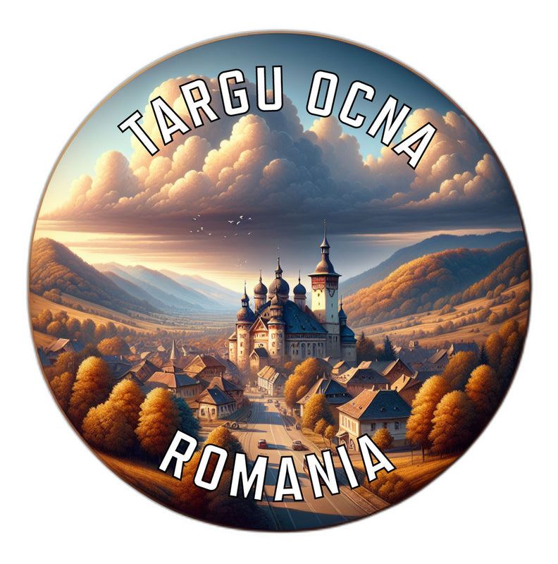 Targu Ocna Romania Souvenir Vinyl Decal Sticker 2-Inch