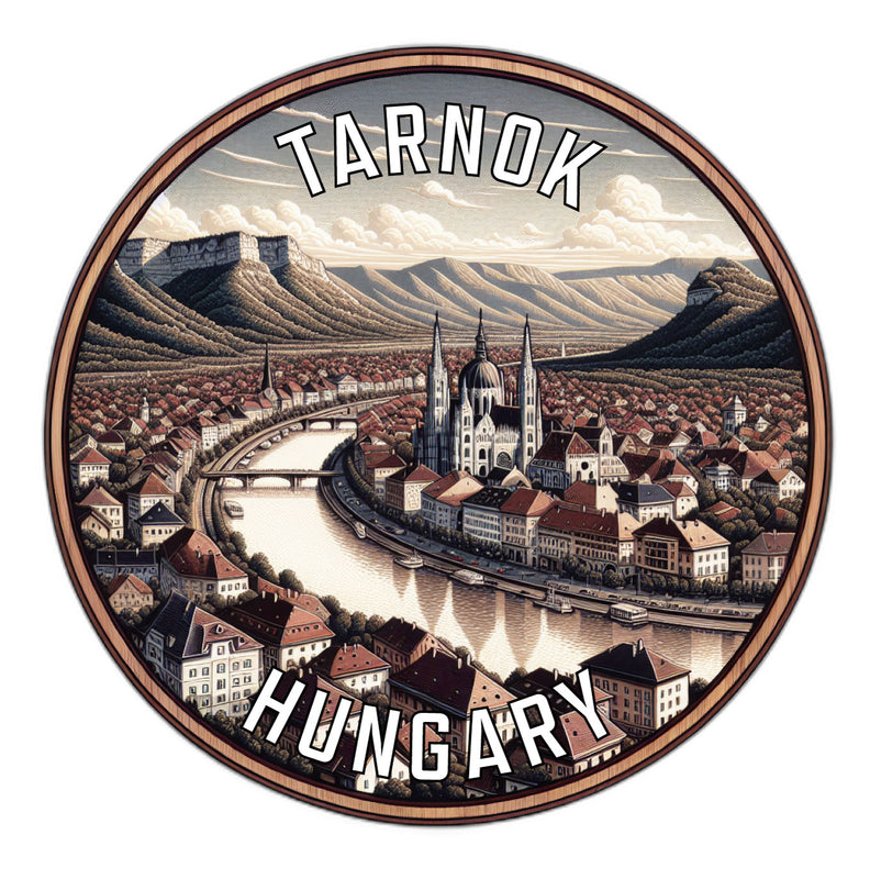 Tarnok Hungary Souvenir Die Cut Flat Magnet 6-Inch